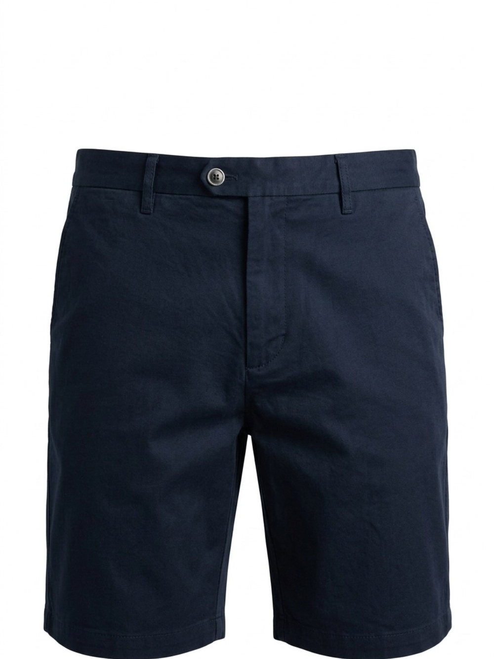 Goodfellow & Co Navy Flat-Front Cotton Shorts
